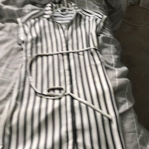 Express shirt dress with belt size small sale